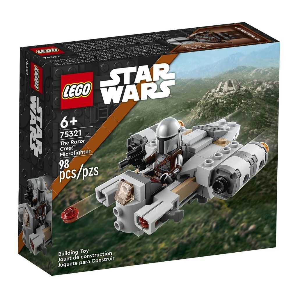 Star Wars Lego Microfighter: The Razor Crest Edades 6+ # 75321 Artículo 98 Piezas | UJT-140936